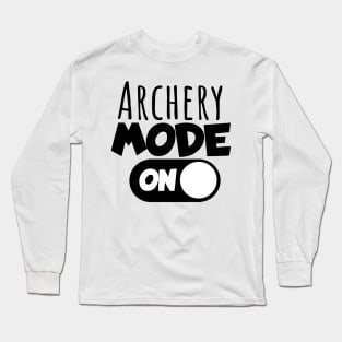 Archery mode on Long Sleeve T-Shirt